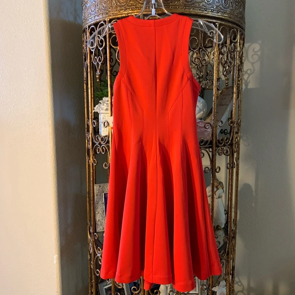 Bar III Sexy Red Zip Front Dress - Picture 3 of 3